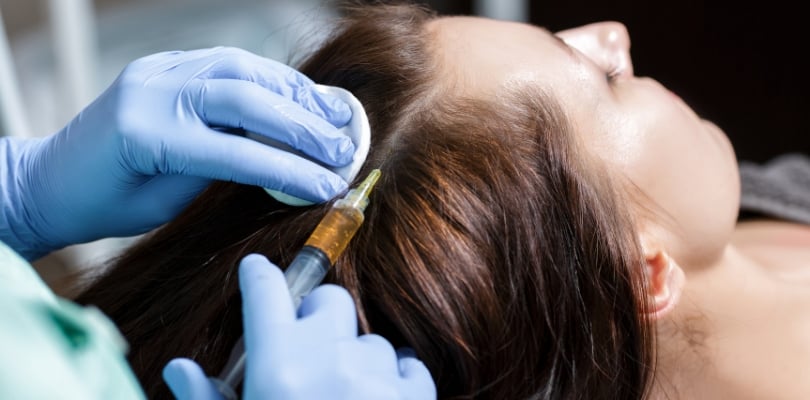 Mezoterapia skóry głowy Piaseczno - kosmetyczka